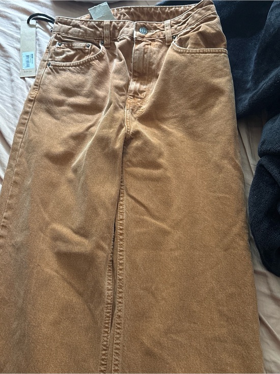 Ksubi Denim - Ksubi Brown High-Waist Denim Skirt with Patch Detail limited edition